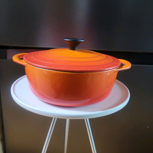 프랑스산 르쿠르제 주물냄비 ~18cm