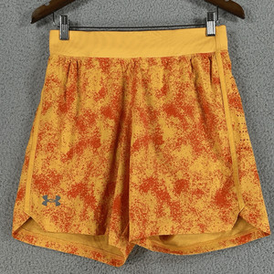 M) 언더아머 스피드포켓 쇼츠 (레드 옐로우)