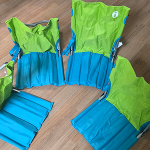 콜맨 캠핑용 좌식의자 의자 4개