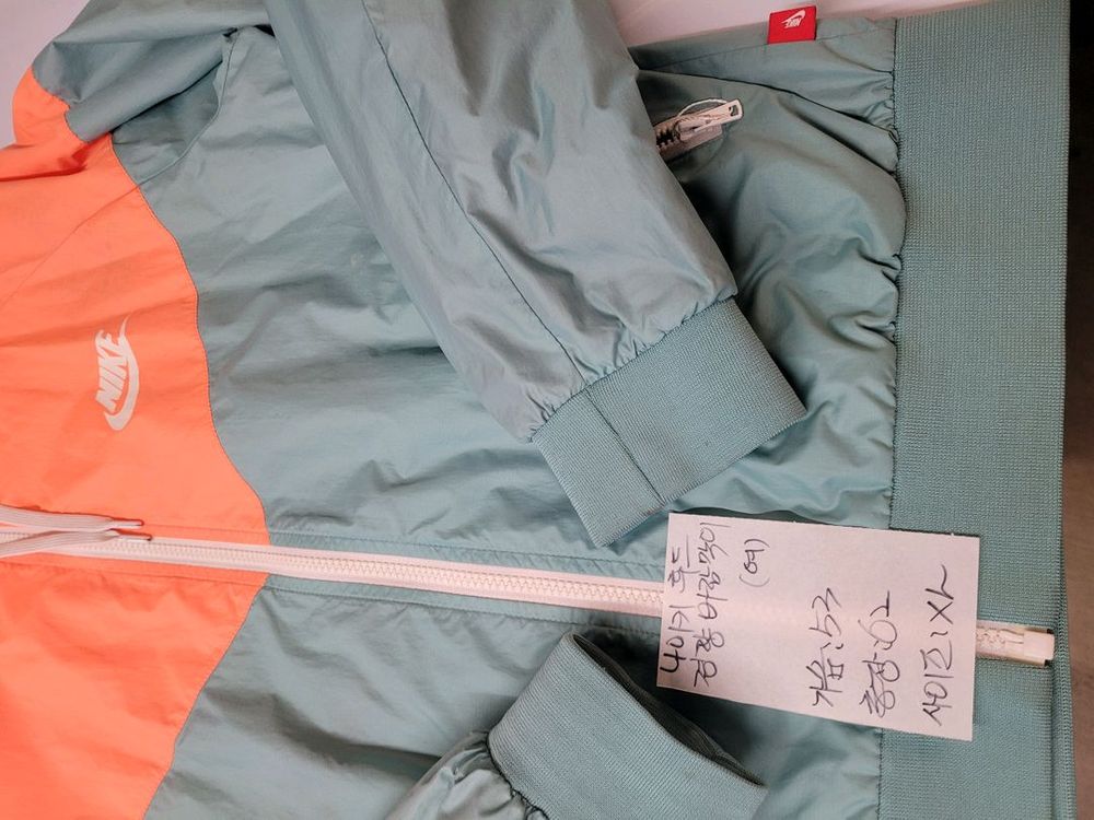 나이키 후드 경량 바람막이 여성 XL--3