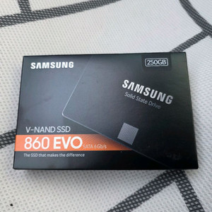 SSD 삼성 850 evo 250GB 미개봉