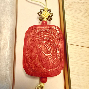 한복 노리개 (산호)