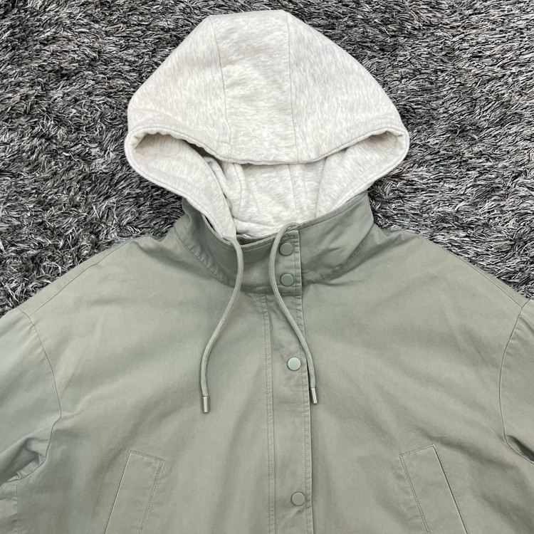 코데즈컴바인 여성 후드 면자켓 (M)--1