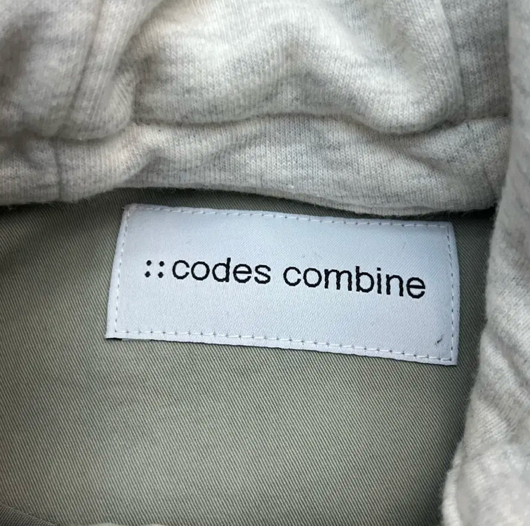 코데즈컴바인 여성 후드 면자켓 (M)--2