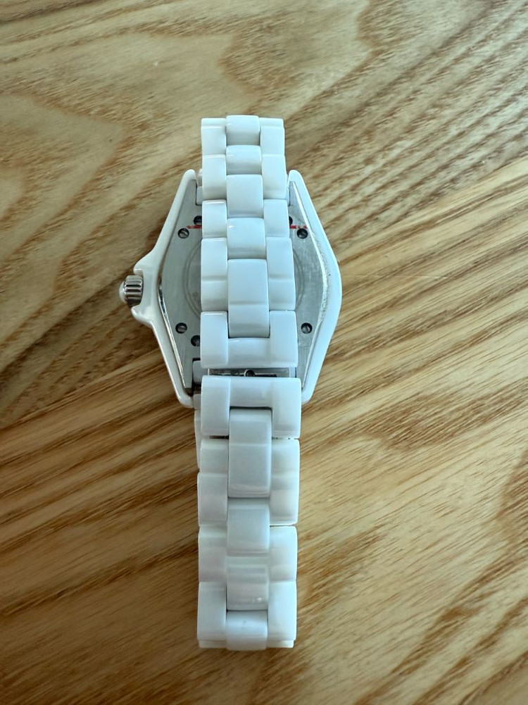 샤넬 j12 화이트 세라믹 시계--3