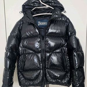 에르노(HERNO)글로스 보머 구스다운 패딩 블랙 (105)자켓 이미지
