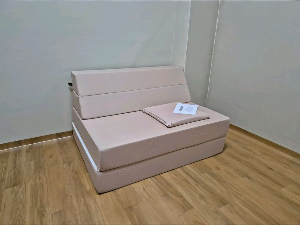 [최저가]4단 접이식 쇼파+매트리스 쇼파베드 방수 침대 이미지