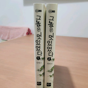 그놈은 멋있었다 1~2 양장본 귀여니 소설 소장용