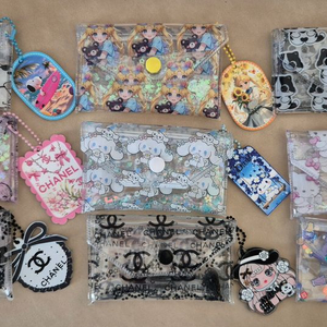 캐릭터 카드 동전 지갑