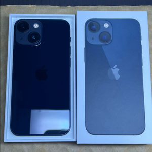 (리퍼미사용)아이폰 13미니 128 미드나이트 배처리100% 자급제