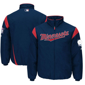 마제스틱 미네소타 트윈스 써마베이스 덕아웃 자켓 M(100)