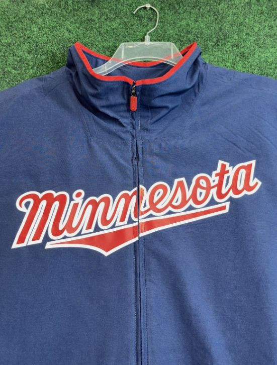 마제스틱 미네소타 트윈스 써마베이스 덕아웃 자켓 M(100)--2