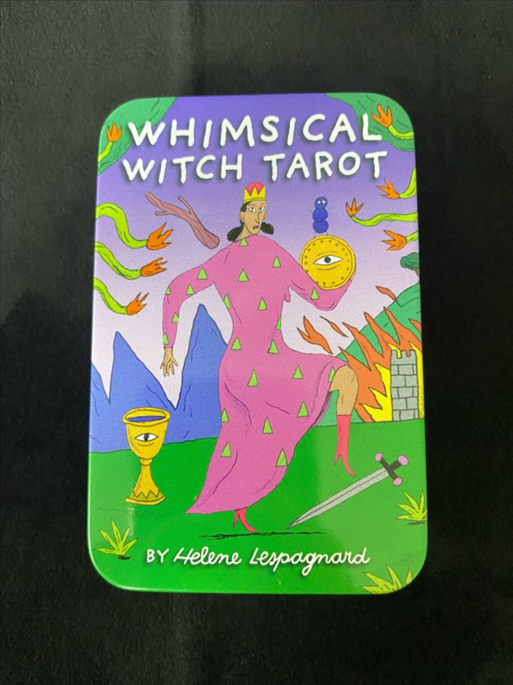 기발한 마녀 타로카드 케이스(Whimsical Witch Tarot in a Tin) 이미지