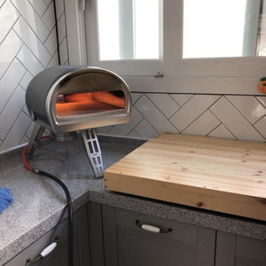 영국산 록박스 가스&우드 겸용 직화 피자오븐