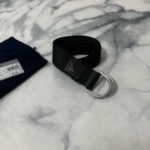 [새상품] 프라다 남성 삼각로고 리나일론 벨트