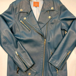 ROBO X 32DICEMBRE 양가죽 라이더자켓 55 사이즈 여성용 (루즈핏) 택포 42,000원