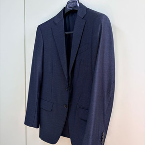 타임옴므 이태리 제냐 트리페오 최고급 자켓 블레이저 다크네이비46사이즈