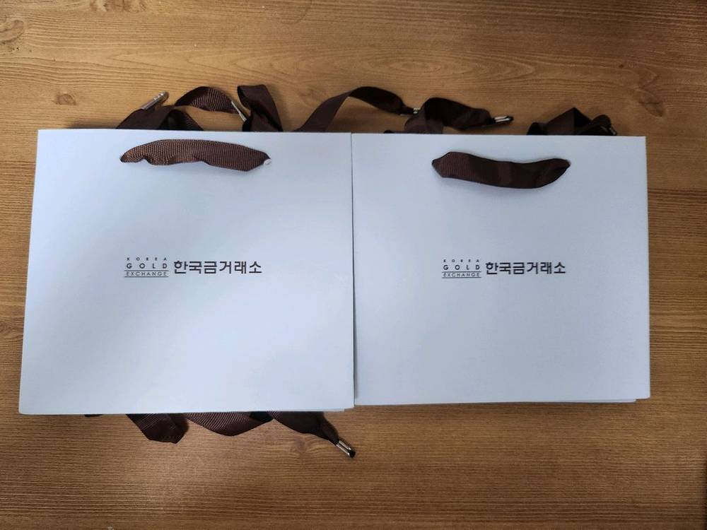한국금거래소 쇼핑백--1