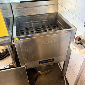 린나이 도시가스 튀김기 이미지