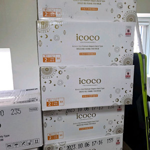 아이코코 에코 프리미엄 기저귀 M 2단계