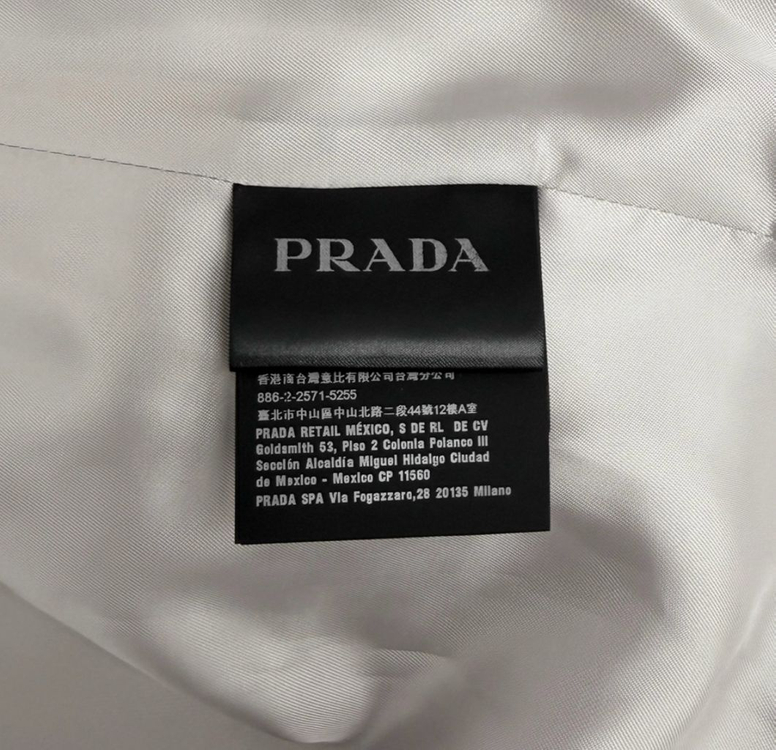 [50] 프라다 남성 나파 레더 삼각로고 램스킨 반팔 셔츠 자켓 베이지--8