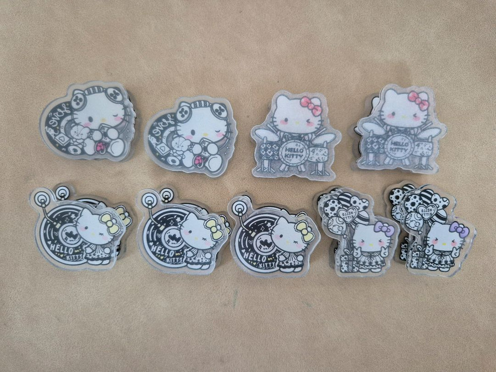 캐릭터 키링.키티 집게--5