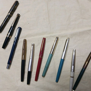 파커/파이롯트 빈티지 만년필 10종 컬렉션