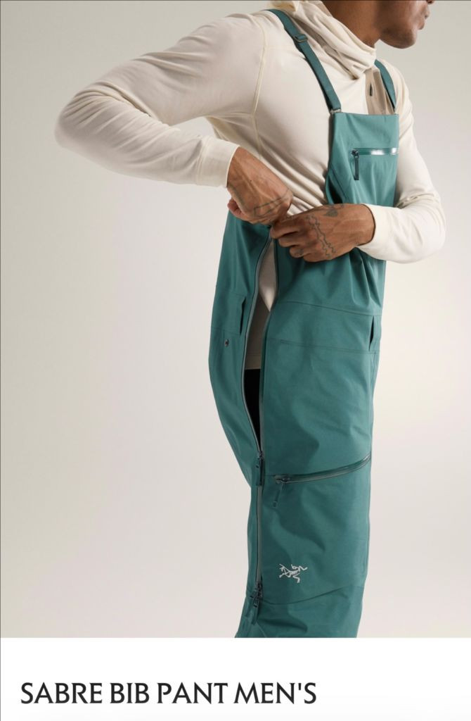 아크테릭스 SABRE BIB Pant 스키복 보드복 바지--1