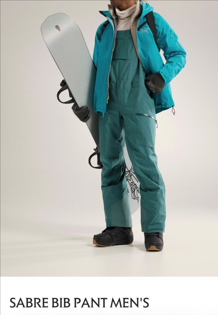 아크테릭스 SABRE BIB Pant 스키복 보드복 바지--3