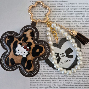 캐릭터 레오파드 키링