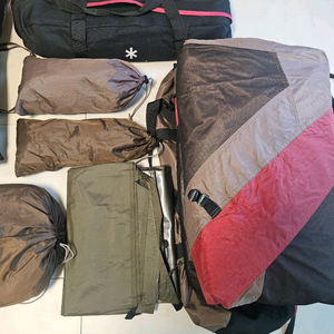 스노우피크 리빙쉘 롱프로 초코 풀세트