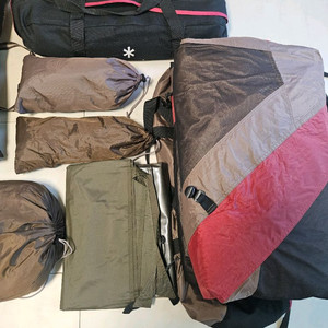 스노우피크 리빙쉘 롱프로 초코 풀세트