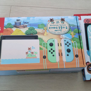닌텐도스위치 동물의숲에디션 (배터리개선판)
