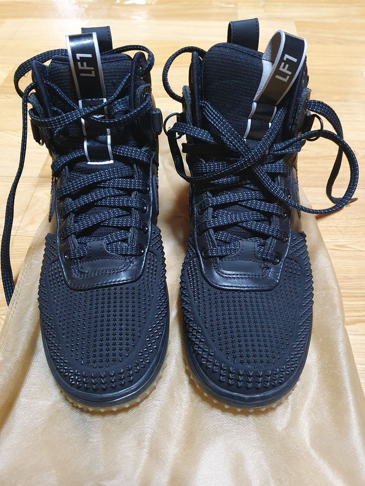 나이키 루나 포스 1 덕부츠 블랙 검 270 판매합니다--1