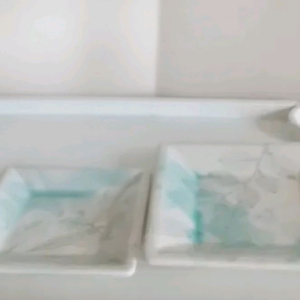 당일발송)고급 사각접시2.