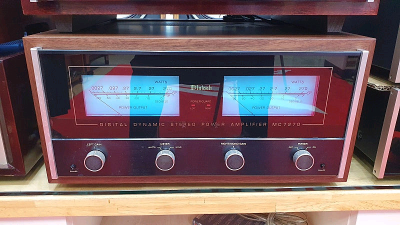 매킨토시MC7270파워앰프/C34V프리앰프/우드케이스/초민트급 이미지