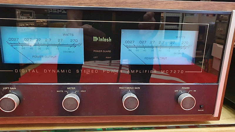 매킨토시MC7270파워앰프/C34V프리앰프/우드케이스/초민트급 이미지