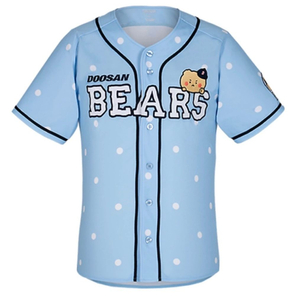 (미개봉)두산 베어스 x 망그러진곰 레플리카 유니폼 블루