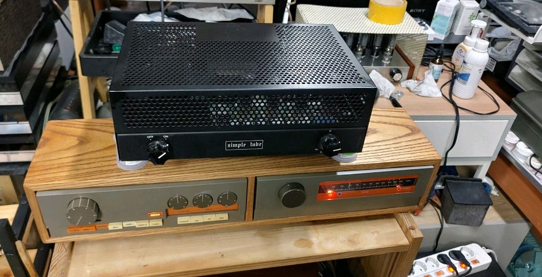 QUAD FM 3 튜너 & QUAD 33 & 진공관 파워 앰프 이미지