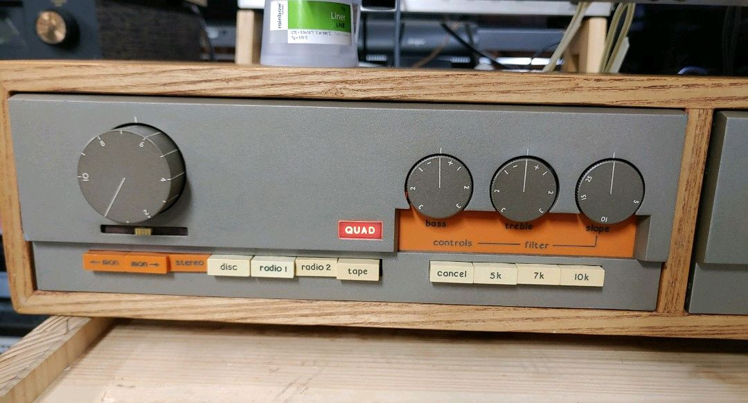 QUAD FM 3 튜너 & QUAD 33 & 진공관 파워 앰프 이미지