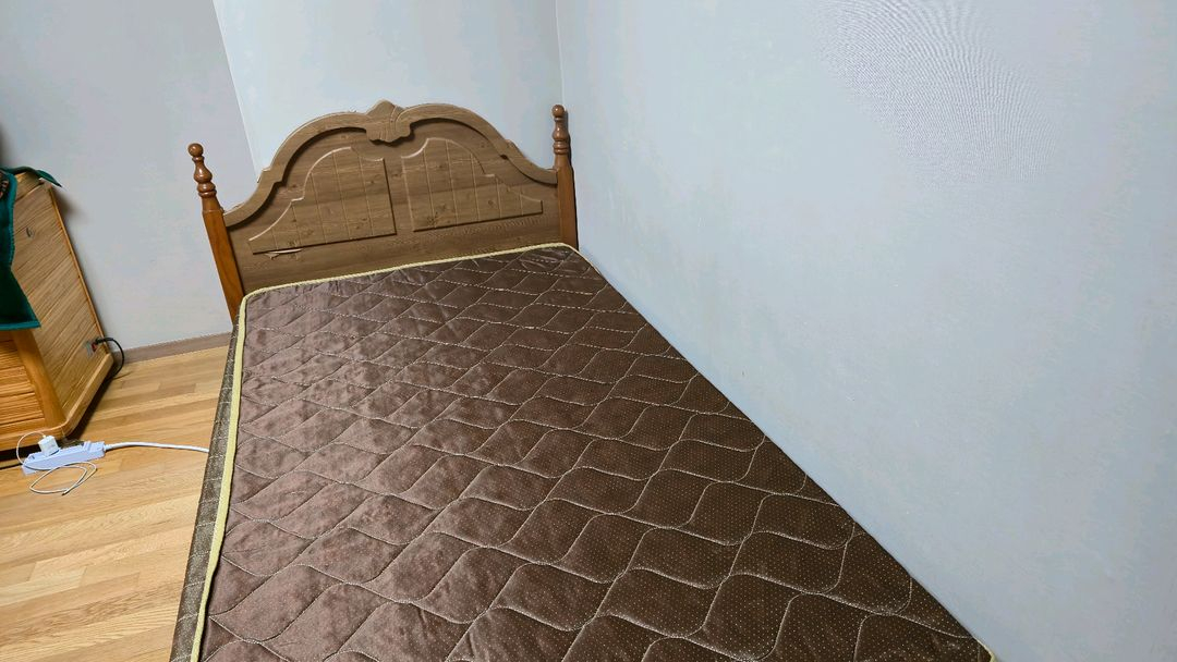 원목 침대프레임 매트리스 세트SS 사이즈 이미지