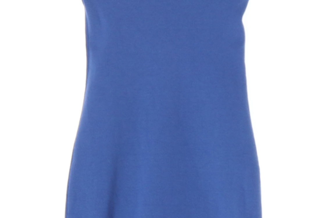 ZARA 자라 블루 슬리브리스 나시 원피스 슬립드레스 S 이미지