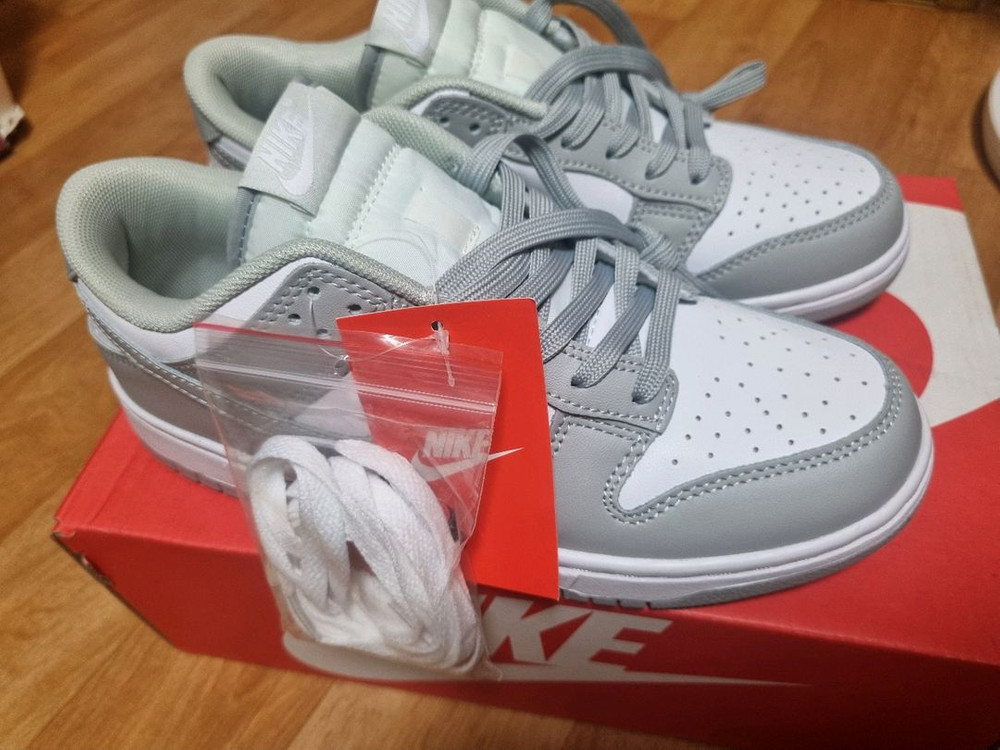 나이키 덩크로우 그레이 260mm 새상품--3