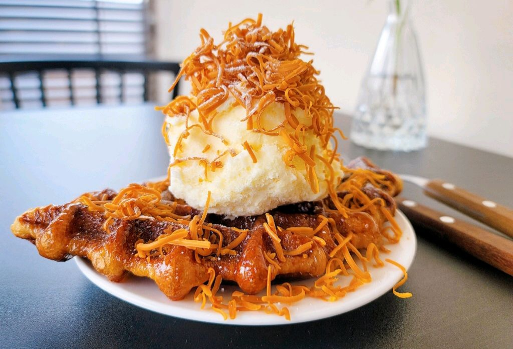 크로플 와플 기계 업소용--4