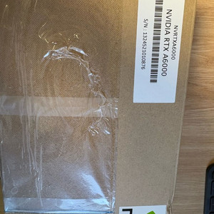 RTX A6000 판매합니다. 이미지