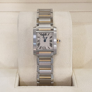 까르띠에 탱크 프랑세즈 콤비 스몰 W51007Q4