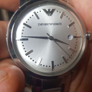 여성용시계 엠포리오아르나니 35mm 메탈