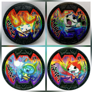 구매)요괴워치 요괴메달 버스터즈,아메리카,드림 하구레 메달들 구합니다!