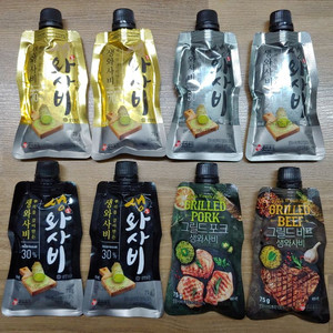 주비푸드 갈아만든 생와사비 + 간장소스 세트 고추냉이 와사비 도시어부 미개봉 새제품