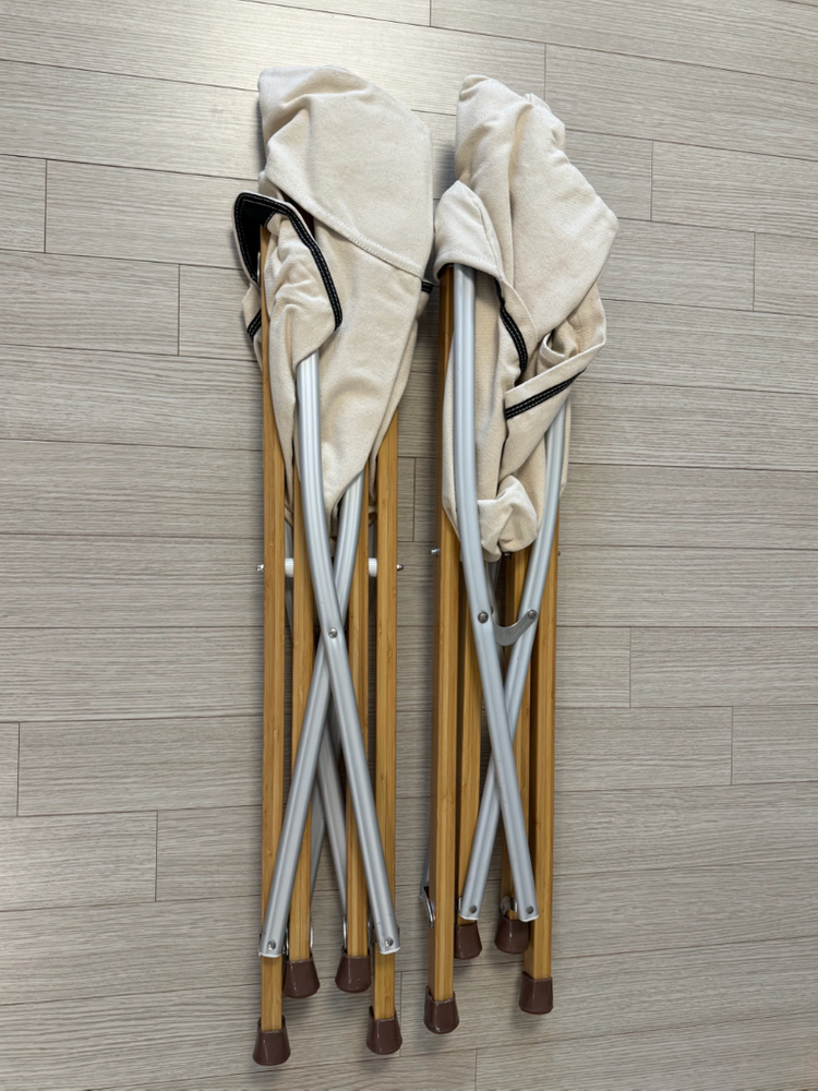 스노우피크 캠핑 체어 2개--4